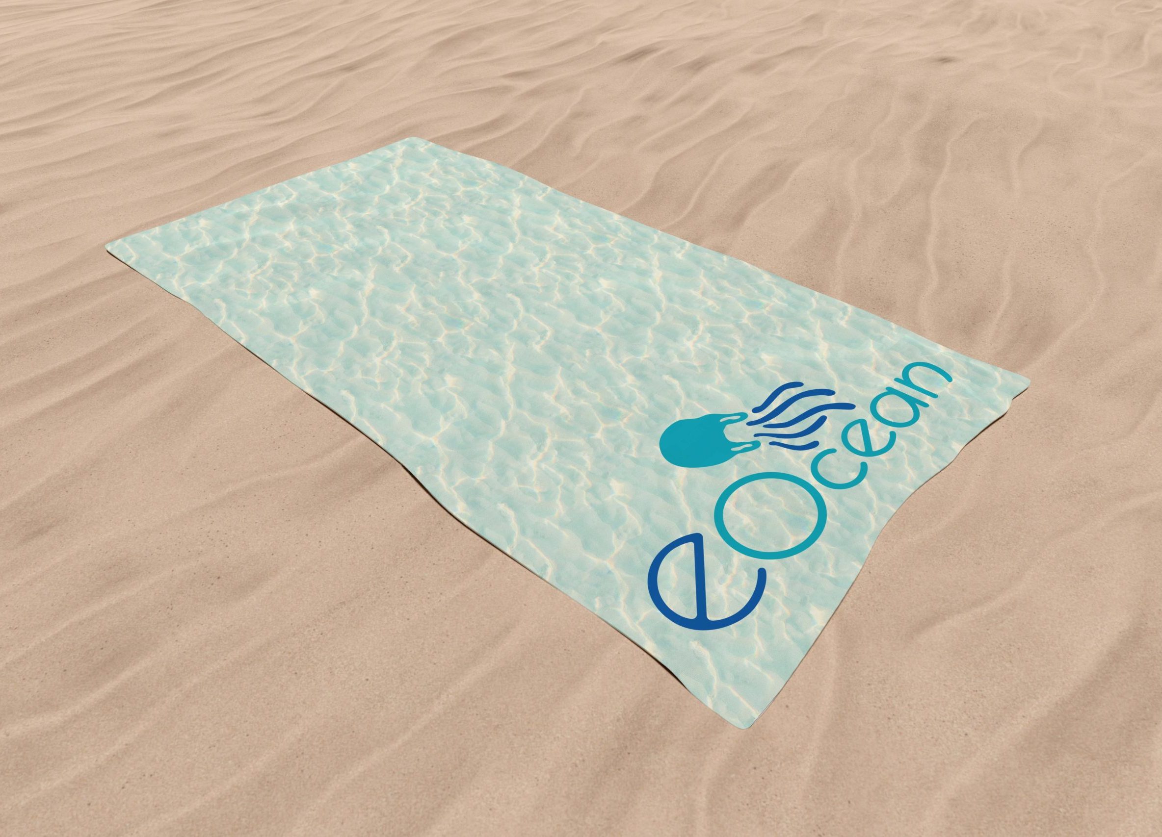 Beach Towel Mockup – HoneySpecs Portfolio